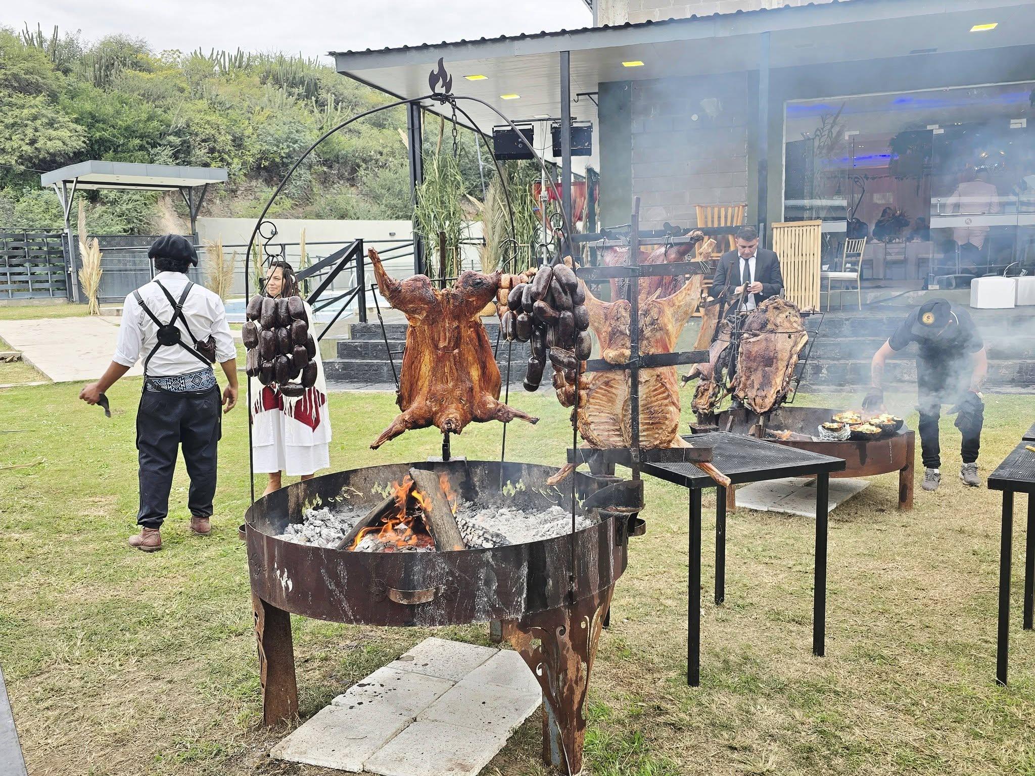 Parrilla en el espacio exterior