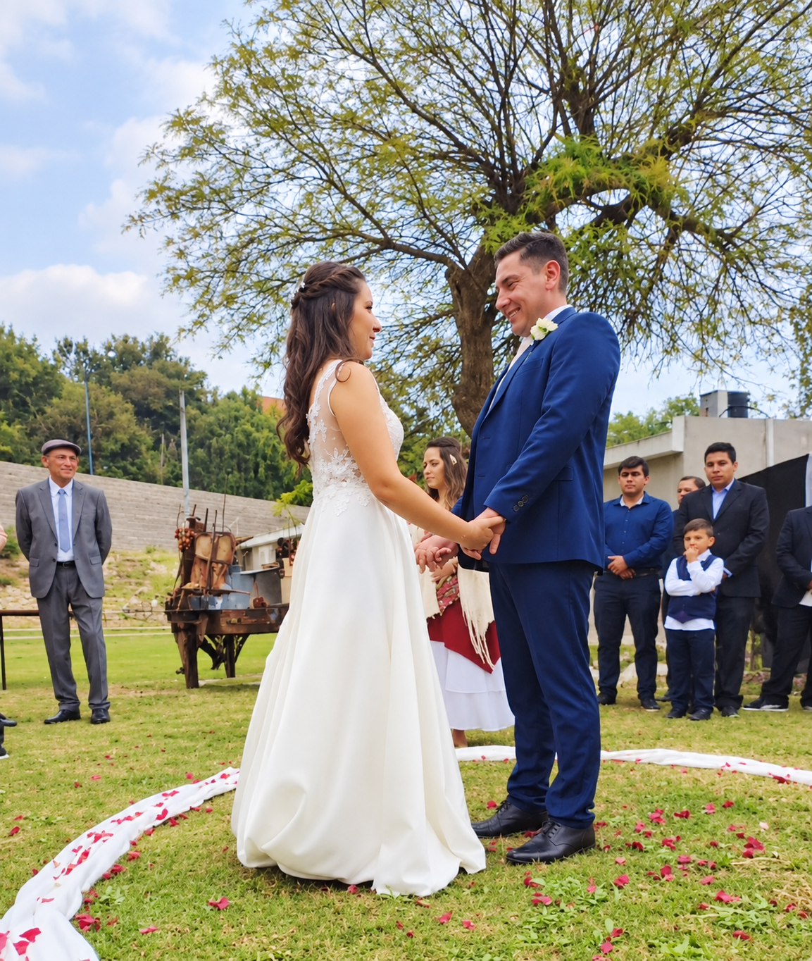 Boda celebrada en el salón