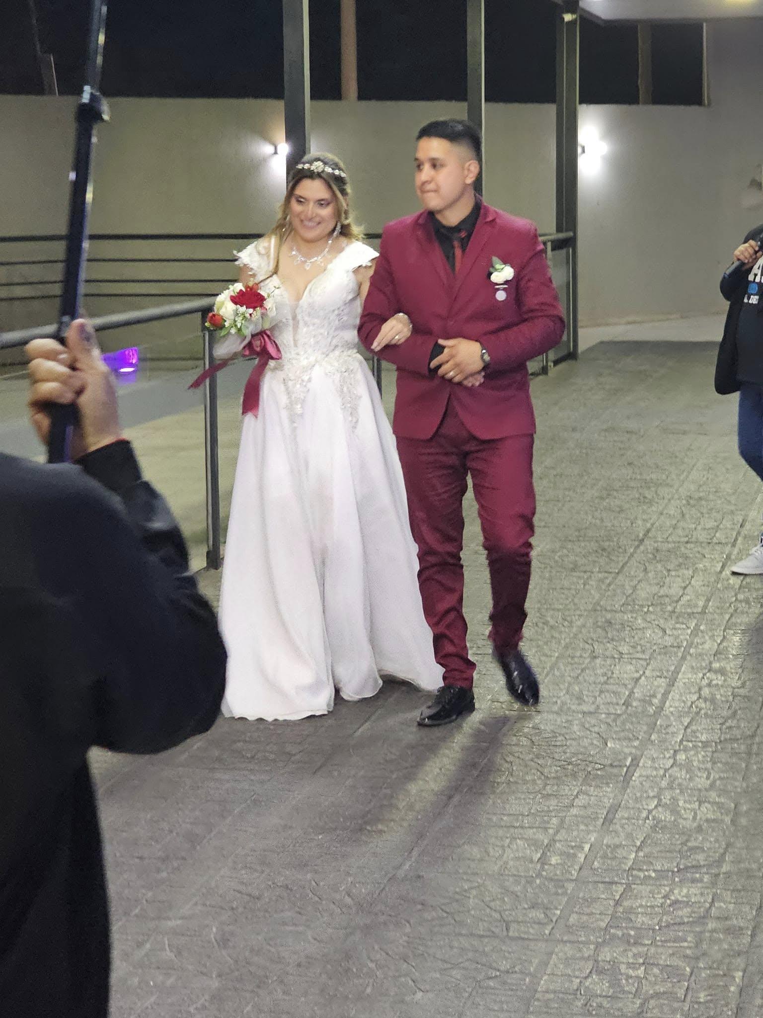 Retrato de la celebración de boda