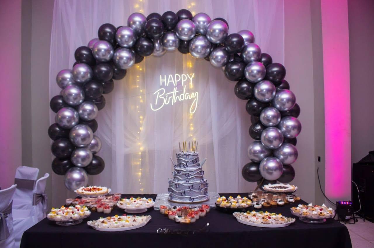 Globos y decoración de cumpleaños